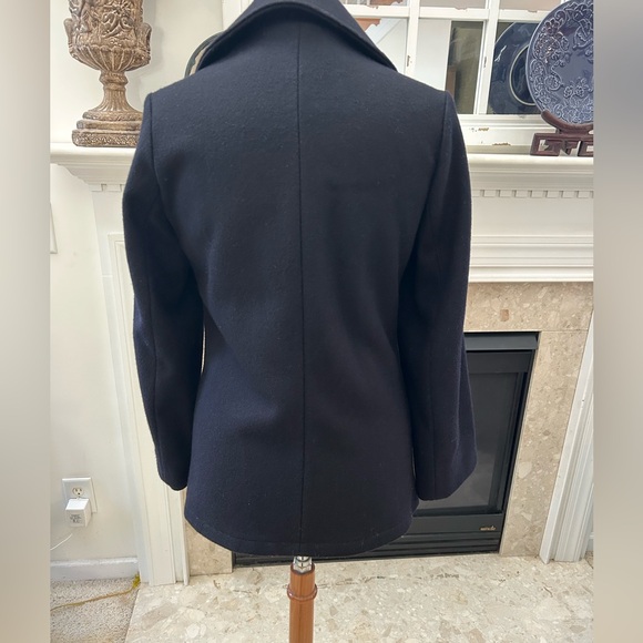 Classic Woolrich Navy Vintage Peacoat - Picture 5 of 9